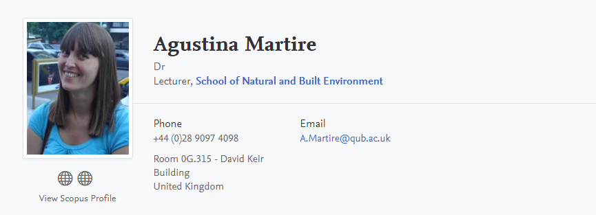 Agustina Martire Profile